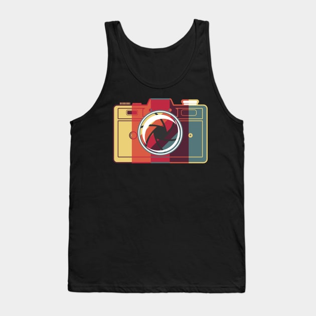 Classic Camera Collector Tank Top by PCB1981